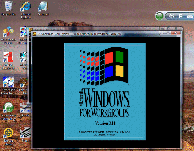  Dos  Windows 7  -  8